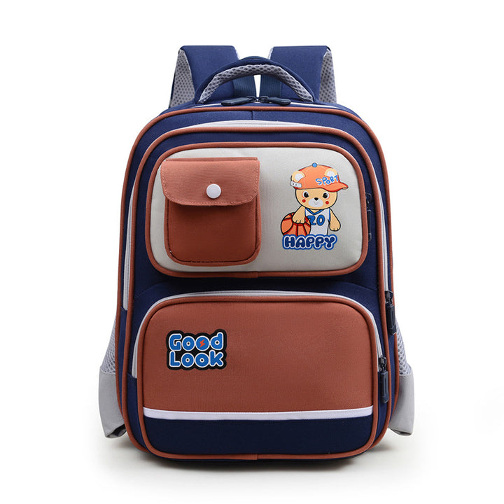 Cute Character Design School Backpack Bowlift
