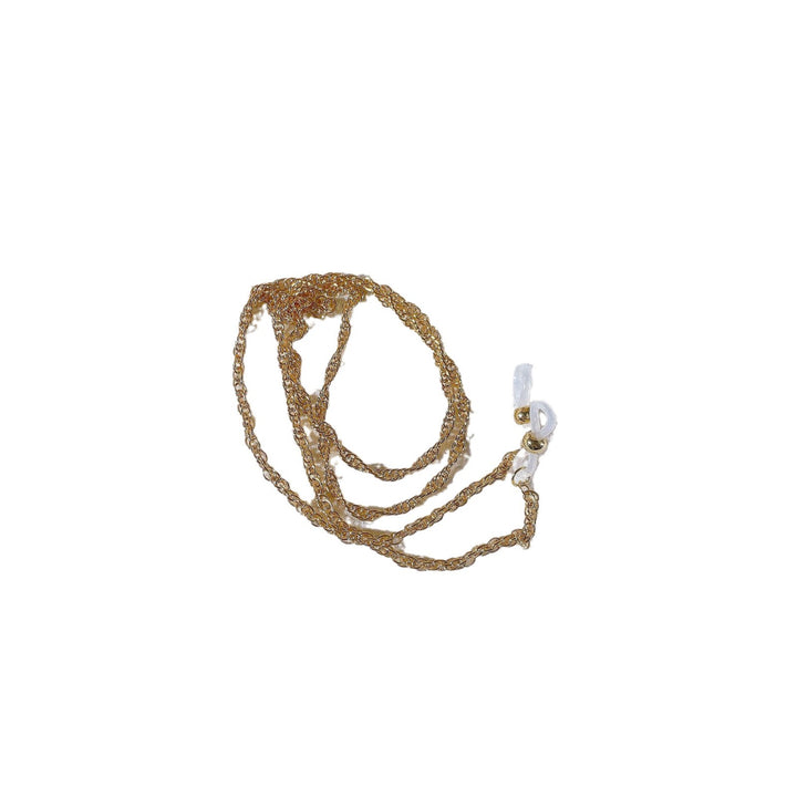 Fashionable glasses frame with chain strap Bowlift
