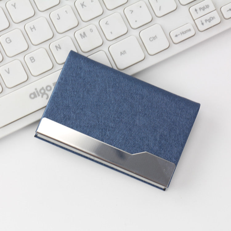 Elegant Metal Business Card Holder