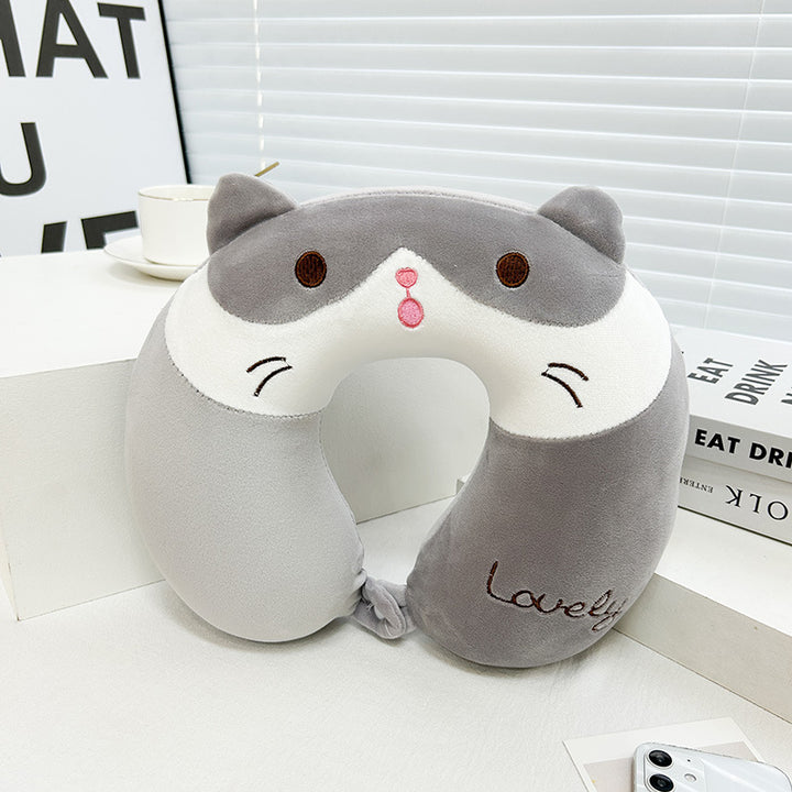 Women's Comfortable Neck Pillow with Funny Design Bowlift