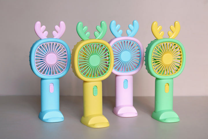 Unisex Portable Mini Hand Fan in Creative Animal Design Bowlift
