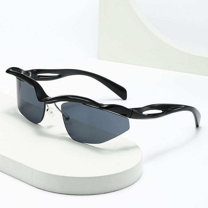 Women's sporty sunglasses with aerodynamic frame Bowlift 1780028486