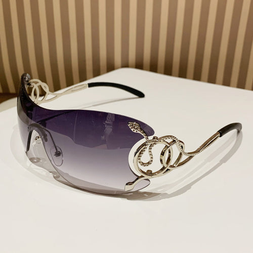 Women’s futuristic sunglasses with playful design Bowlift