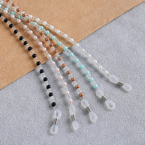 Vintage-Inspired Beaded Eyewear Chain Bowlift