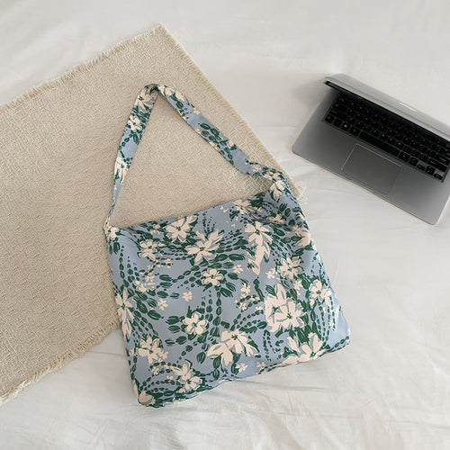 WoFloral Print Hobo Handbag Bowlift