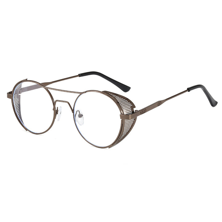 Ladies Fashion Metal Frame Glasses Bowlift