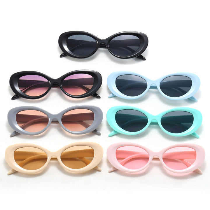 Women's elegant retro sunglasses with UV protection Bowlift