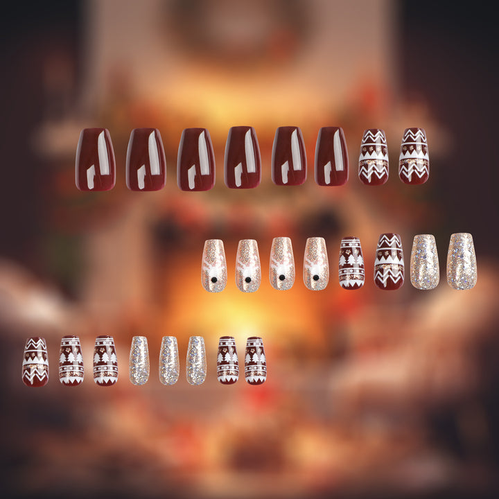 Christmas Nail Art Bowlift