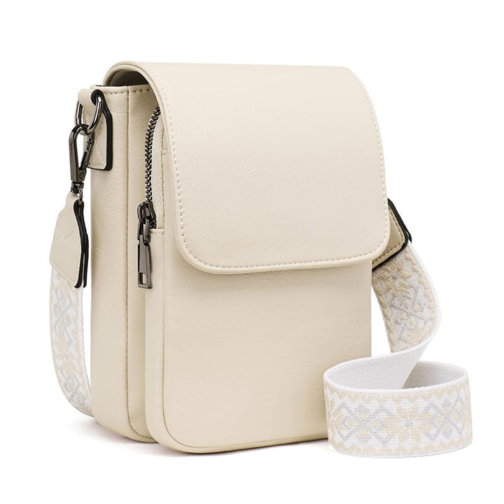 Small crossbody bag with decorative shoulder strap Bowlift