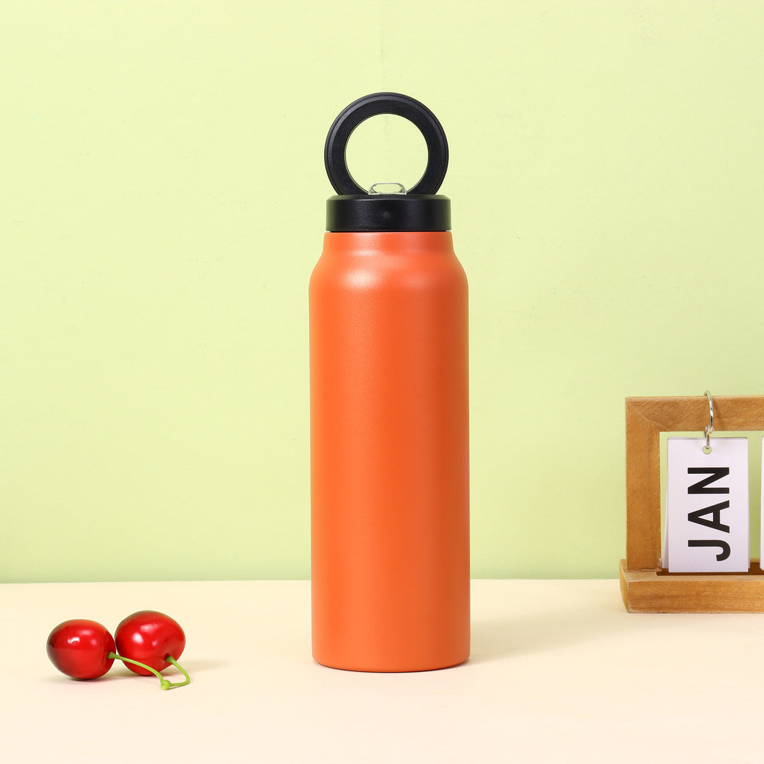Insulated Stainless Steel Water Bottle with Loop Carry Lid Bowlift