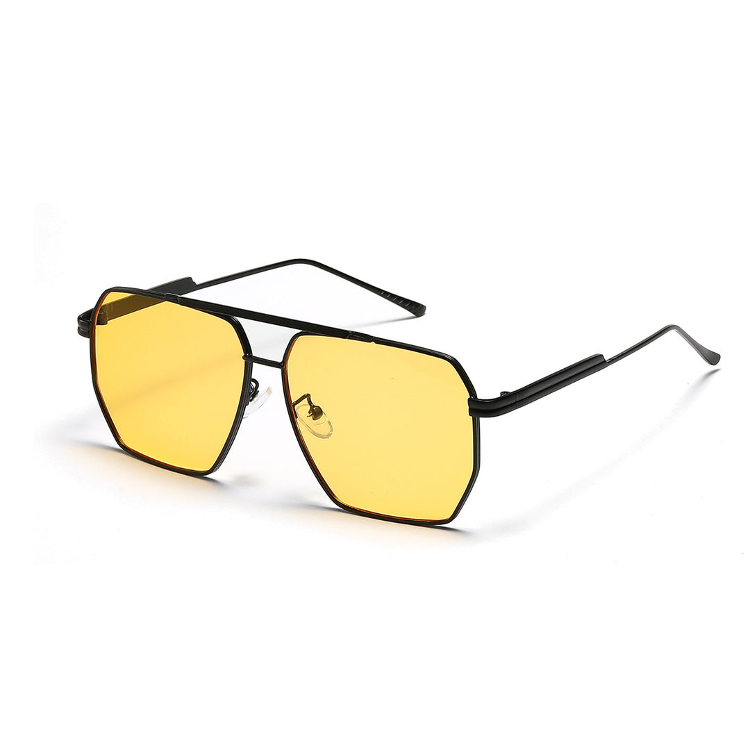 Ladies elegant hexagonal sunglasses Bowlift
