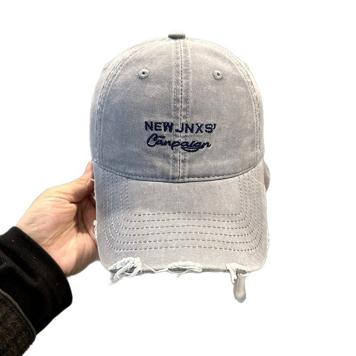 Unisex Distressed Vintage Baseball Cap Bowlift