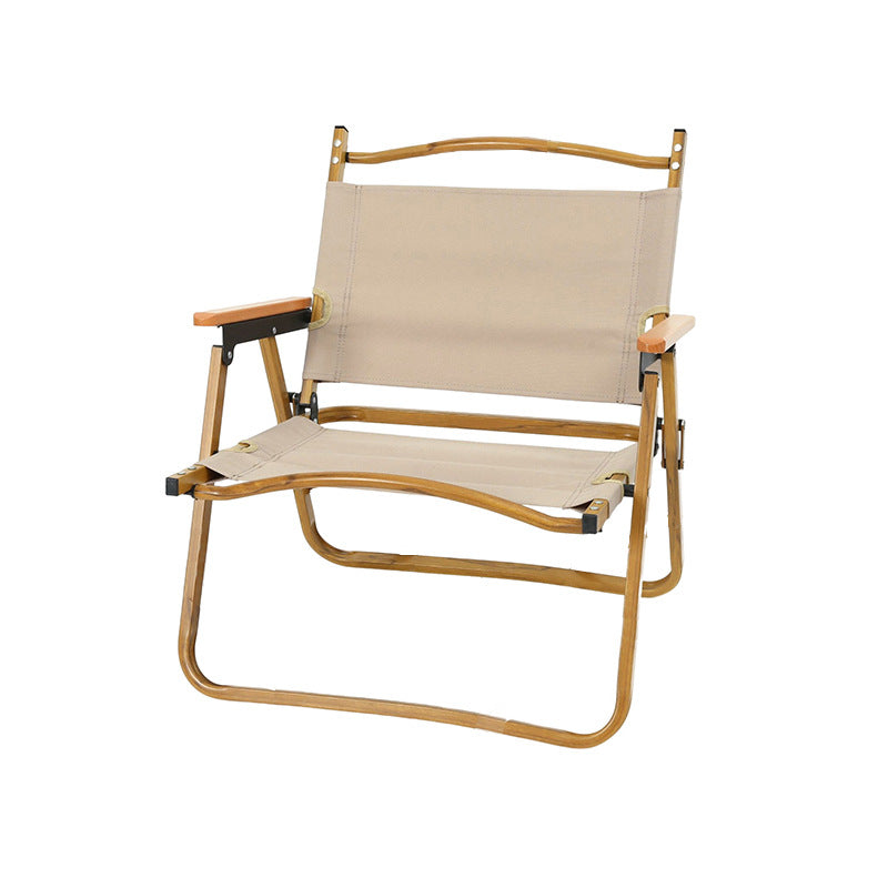 Folding chair with ergonomic design and sturdy frame Bowlift