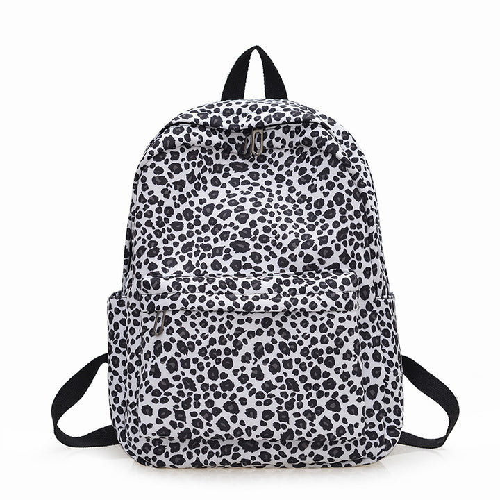 Stylish Backpack in Leopard Print Bowlift