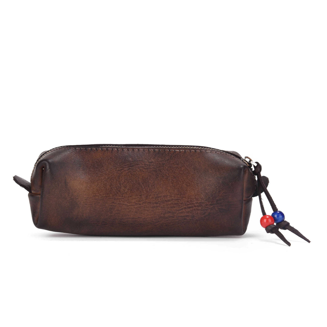 Premium Leather Pencil Case Bowlift