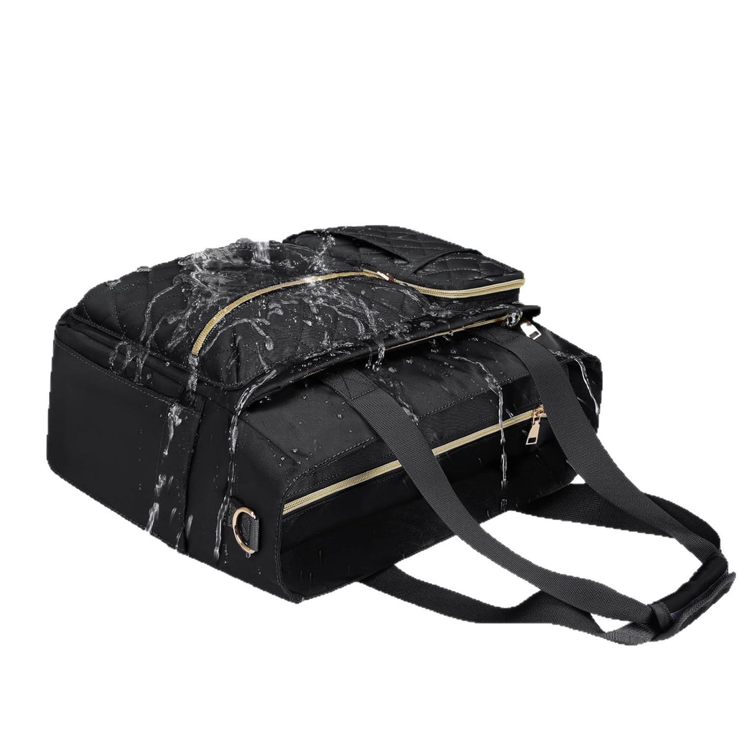 Padded Multi-functional Handbag with Organizer Bowlift