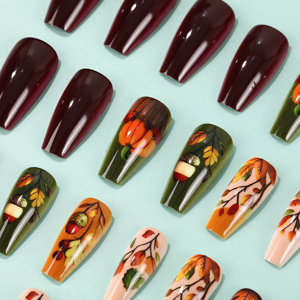 Creative Art Nails in Autumn Design Bowlift