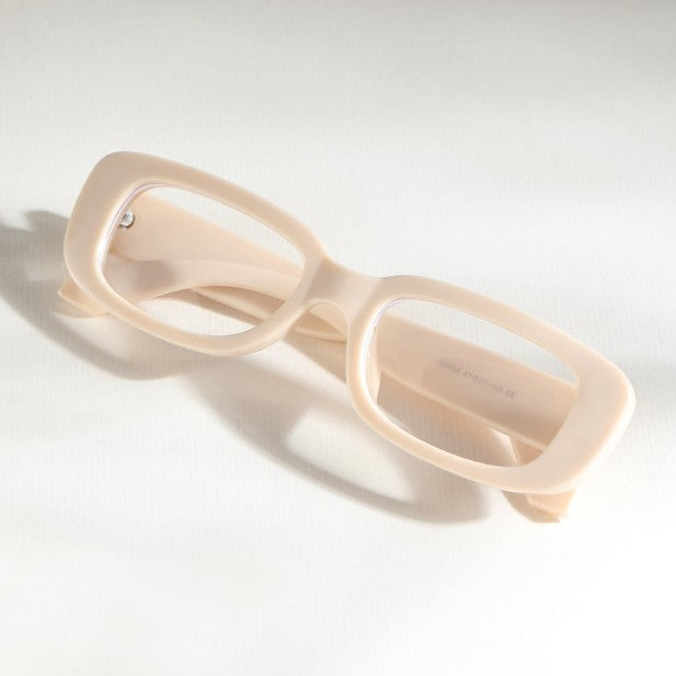 Women's square glasses with modern acetate frame Bowlift