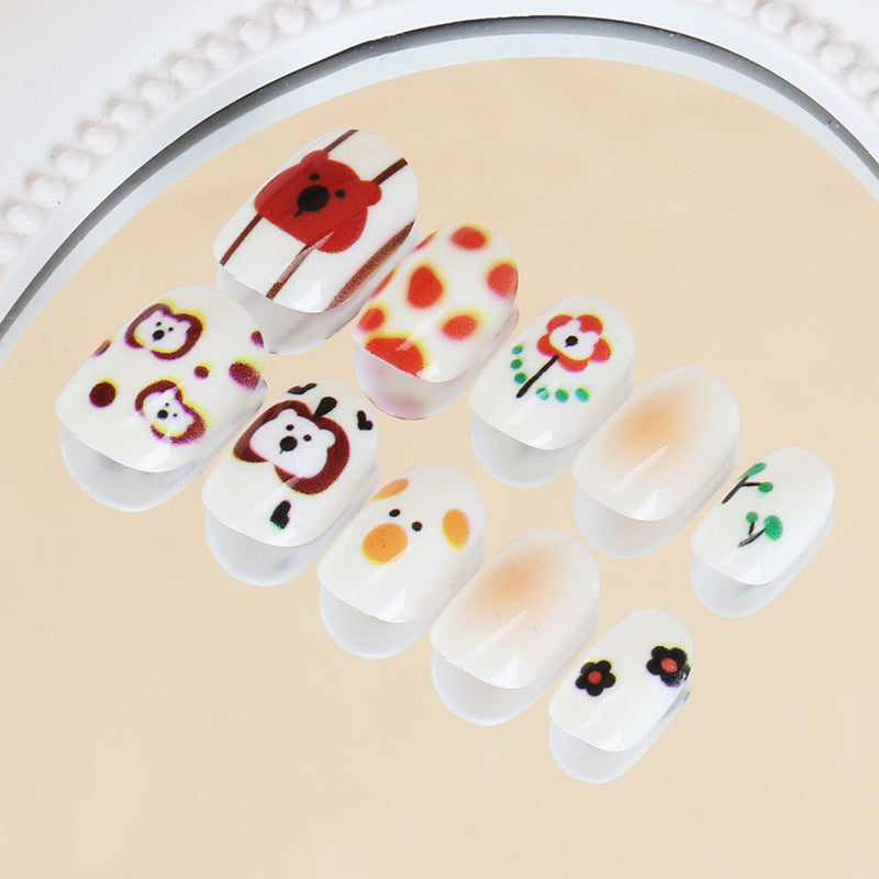 Playful Character-Themed Press-On Nails Bowlift