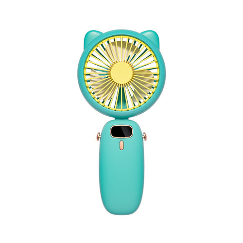 Cute Cat-Themed Handheld Fan Bowlift