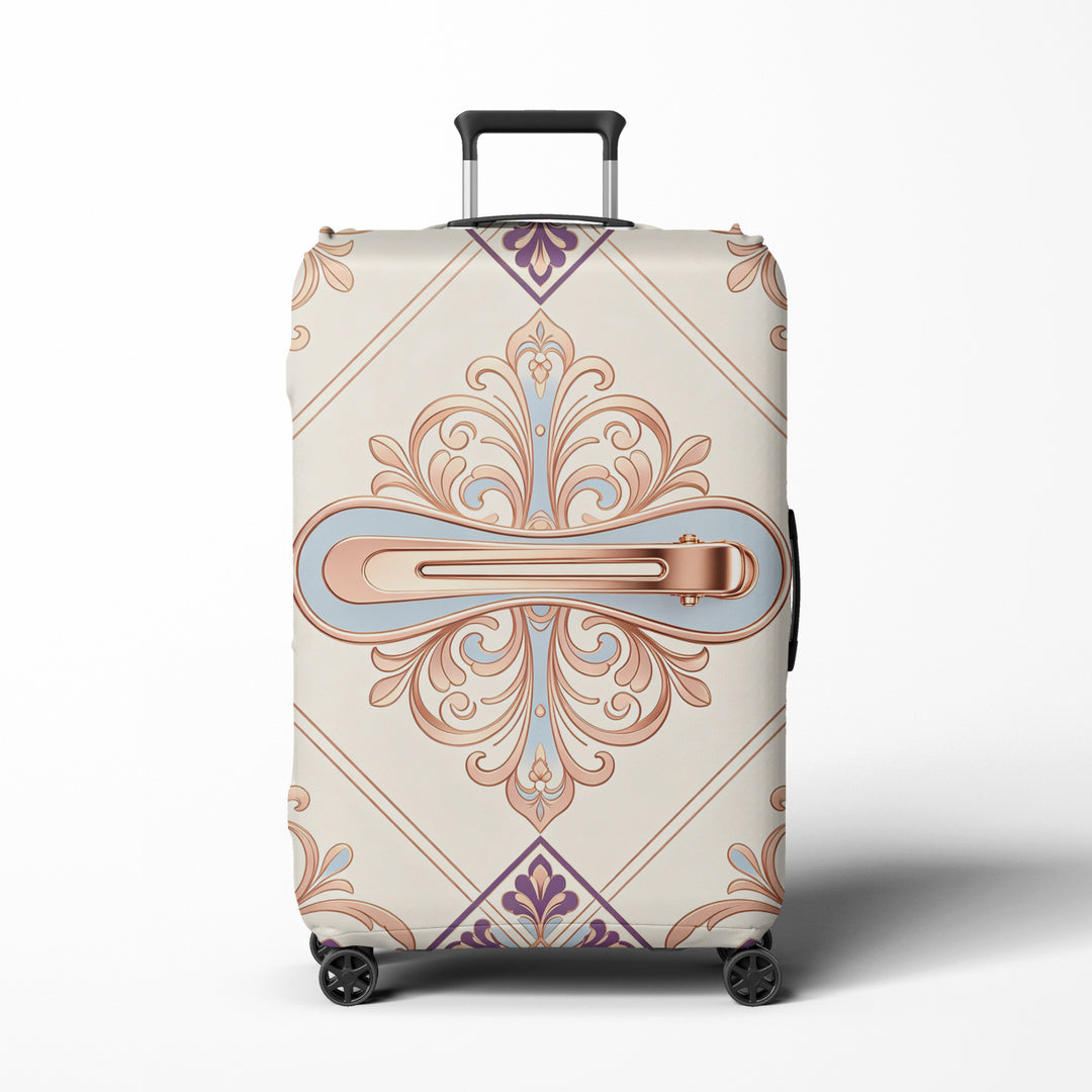 Women's suitcase with unique hand-drawn design Bowlift