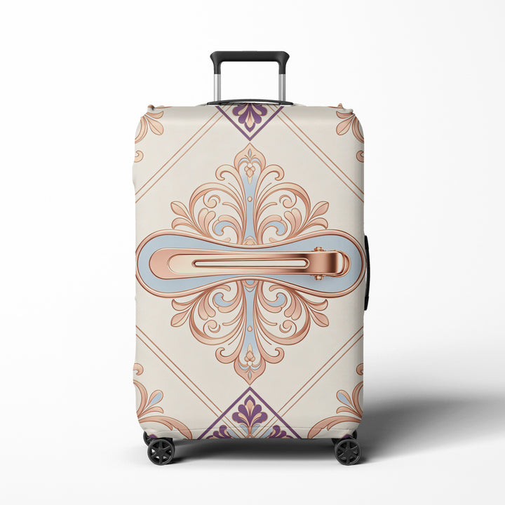 Women's suitcase with unique hand-drawn design Bowlift