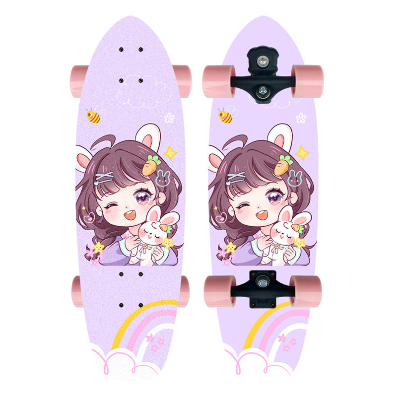 Themed Mini Cruiser Skateboard Bowlift