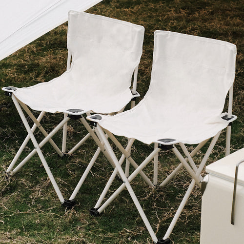 Folding chair with ergonomic backrest and sturdy frame Bowlift
