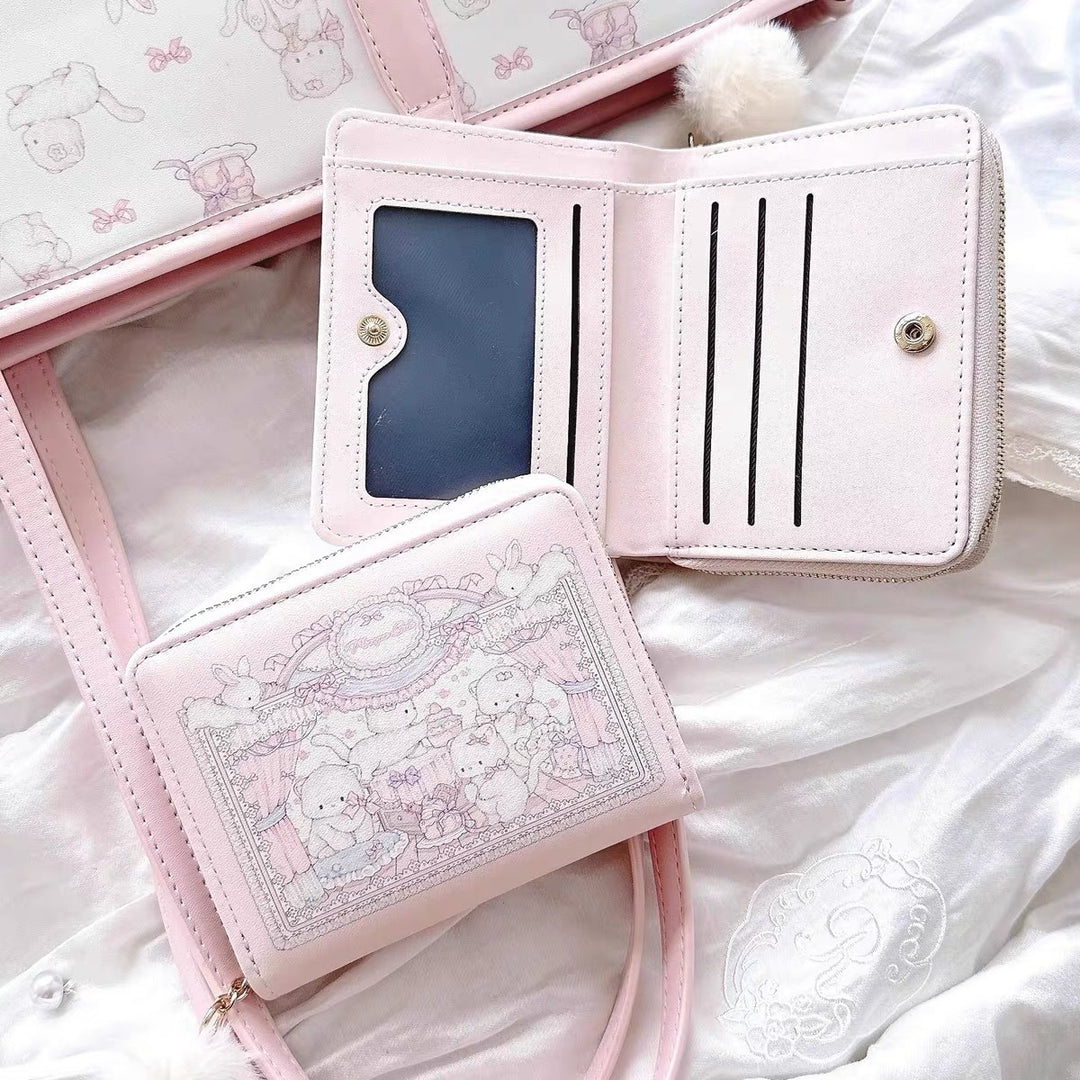 Cute Cartoon-Themed Cardholder Wallet Bowlift