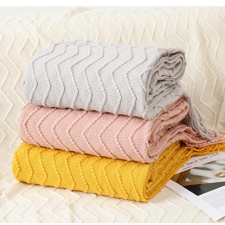 Ladies Stylish and Soft Throw Blanket Bowlift