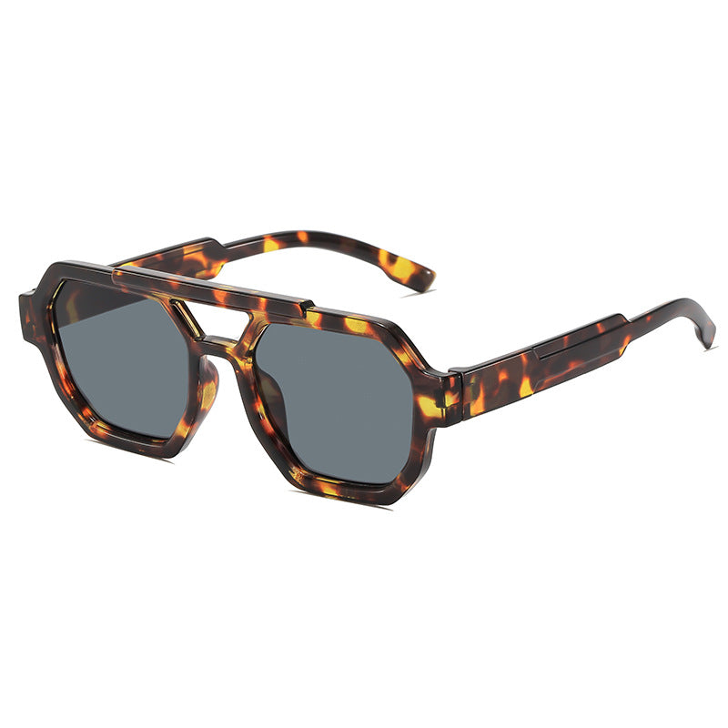 Stylish Geometric Frame Sunglasses Bowlift