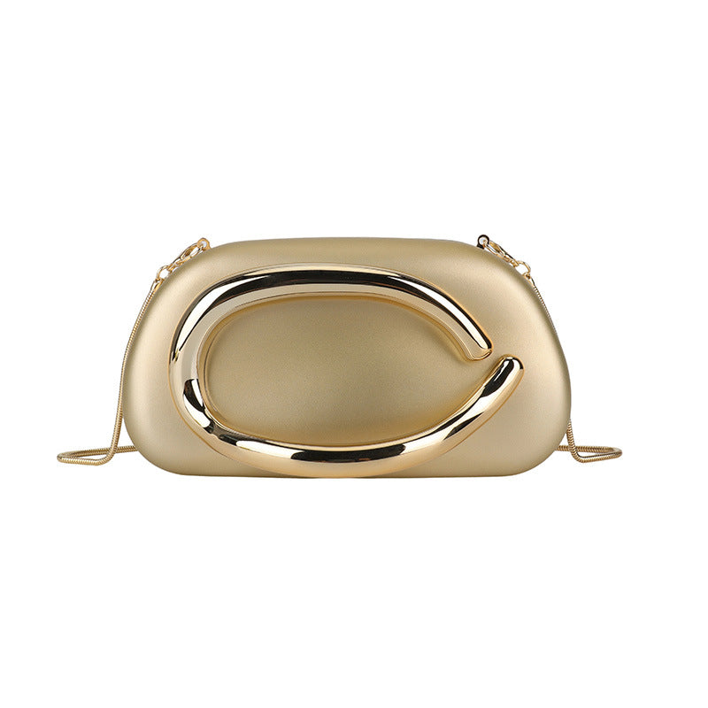 Chic Sculpted Crossbody Handbag Bowlift