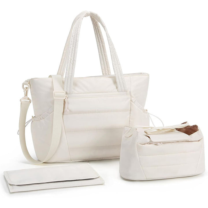 Polyurethane handbag with removable organizer Bowlift