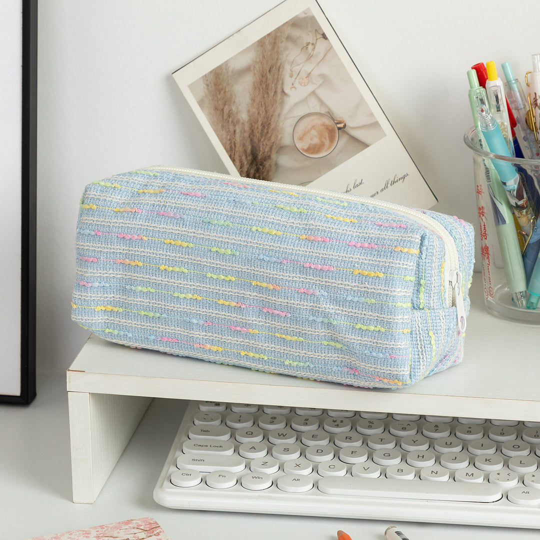 Stylish Textured Pencil Case Bowlift