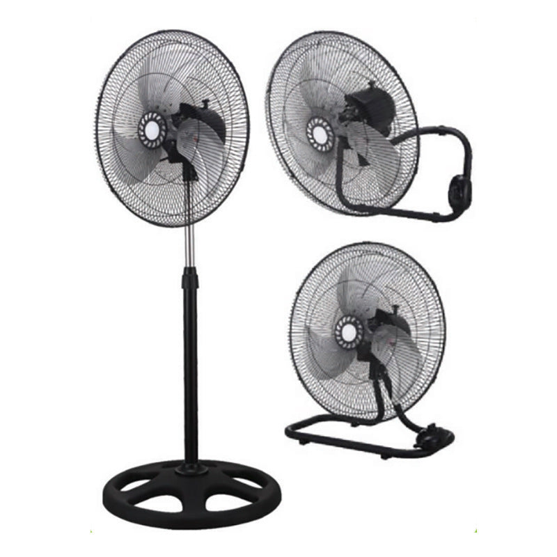 Unisex stand fan with height-adjustable design and multiple speed settings Bowlift