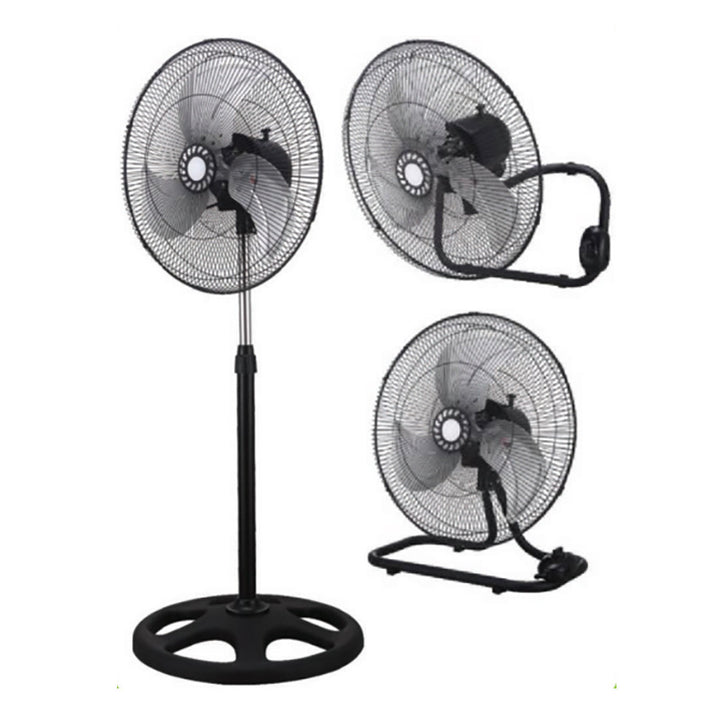 Unisex stand fan with height-adjustable design and multiple speed settings Bowlift