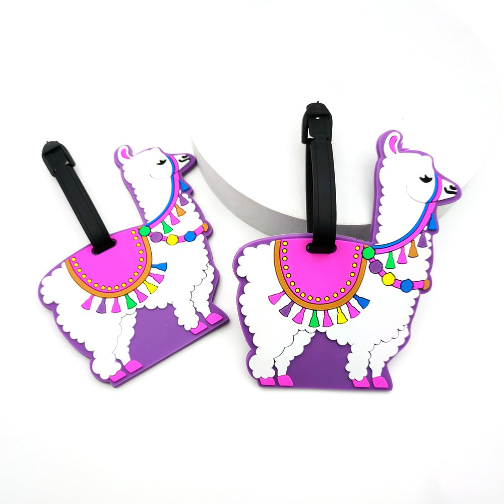 Llama-Shaped Luggage Tag Bowlift