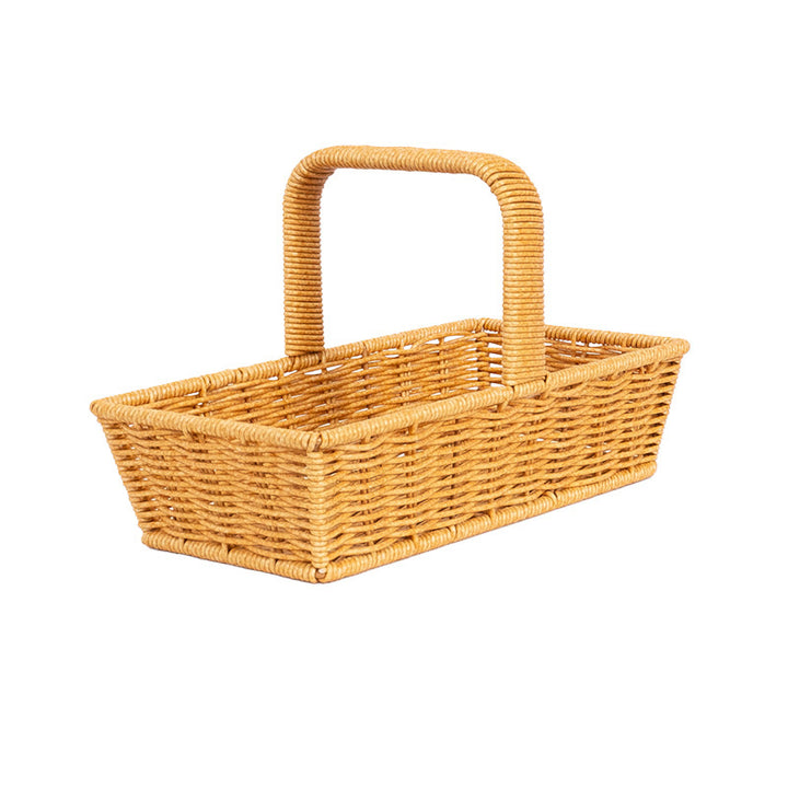 Handcrafted Wicker Storage Caddy Bowlift