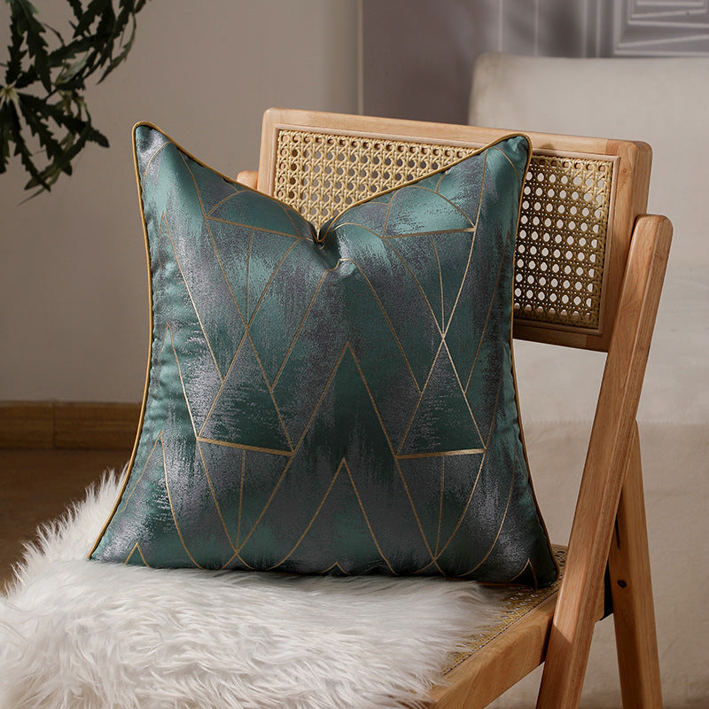 Textured Abstract Pattern Throw Pillow