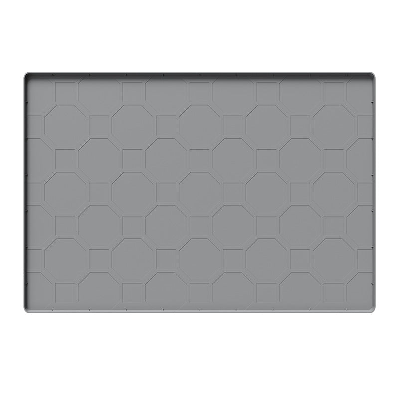 Non-Slip Silicone Utility Tray with Hex Grid Drainage Bowlift