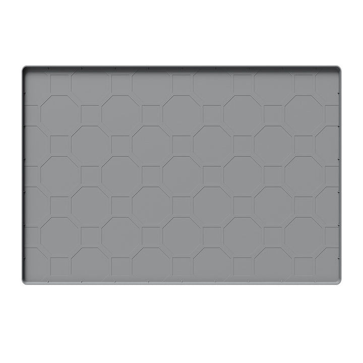 Non-Slip Silicone Utility Tray with Hex Grid Drainage Bowlift