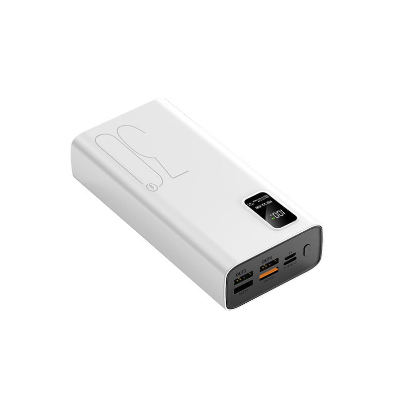 High-performance power bank with integrated fast charging function and LCD display Bowlift