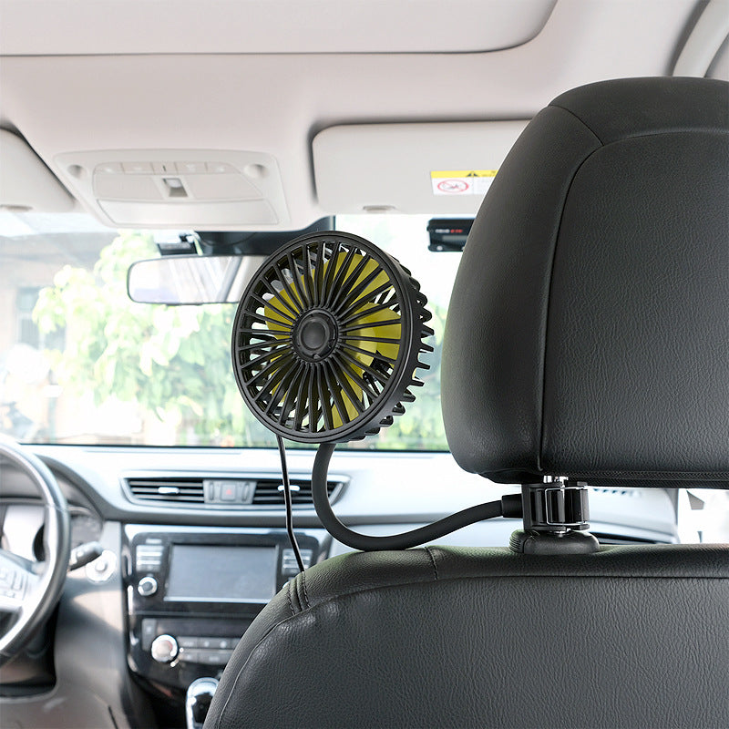 Portable Flexible Car Air Circulator Fan Bowlift
