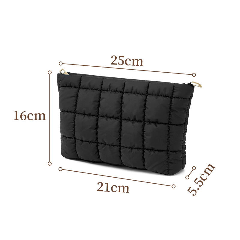 Quilted Travel Clutch Bowlift