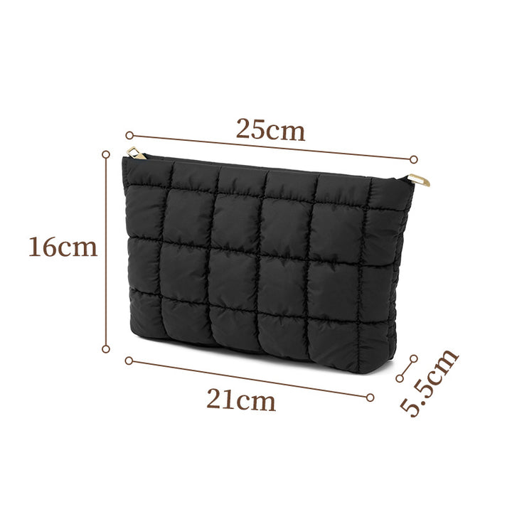 Quilted Travel Clutch Bowlift