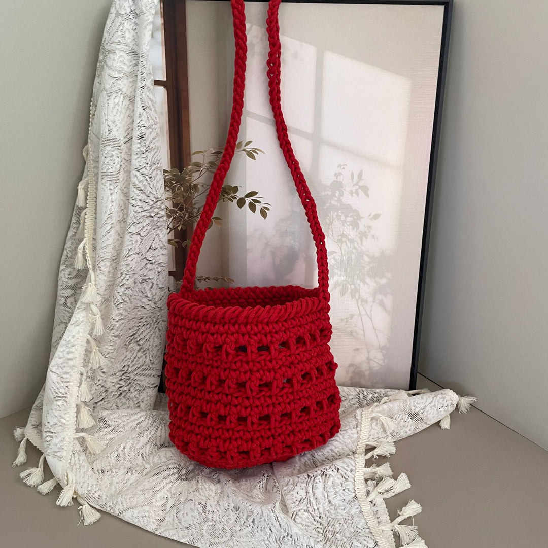 Hand-knotted tote bag Bowlift