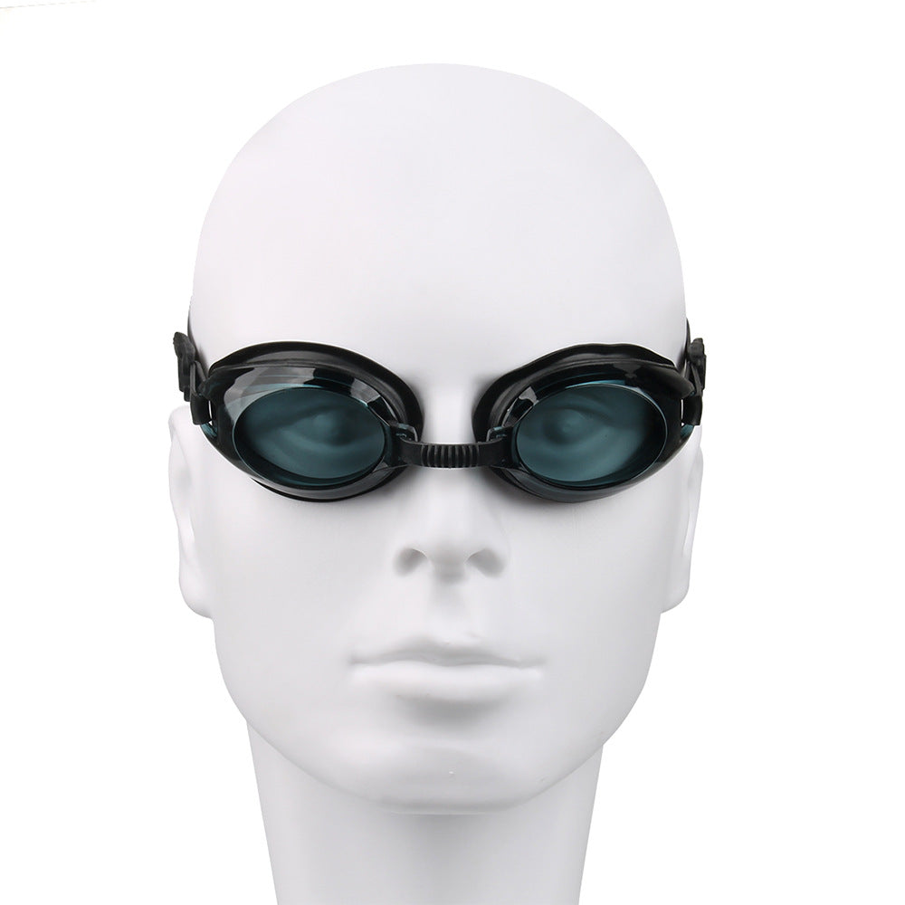 Swim goggles with scratch-resistant lenses and adjustable headstrap Bowlift