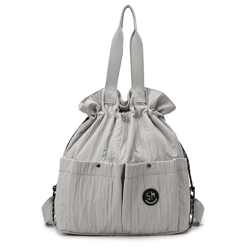 Leisure Tote Bag with Innovative Compartment Design Bowlift