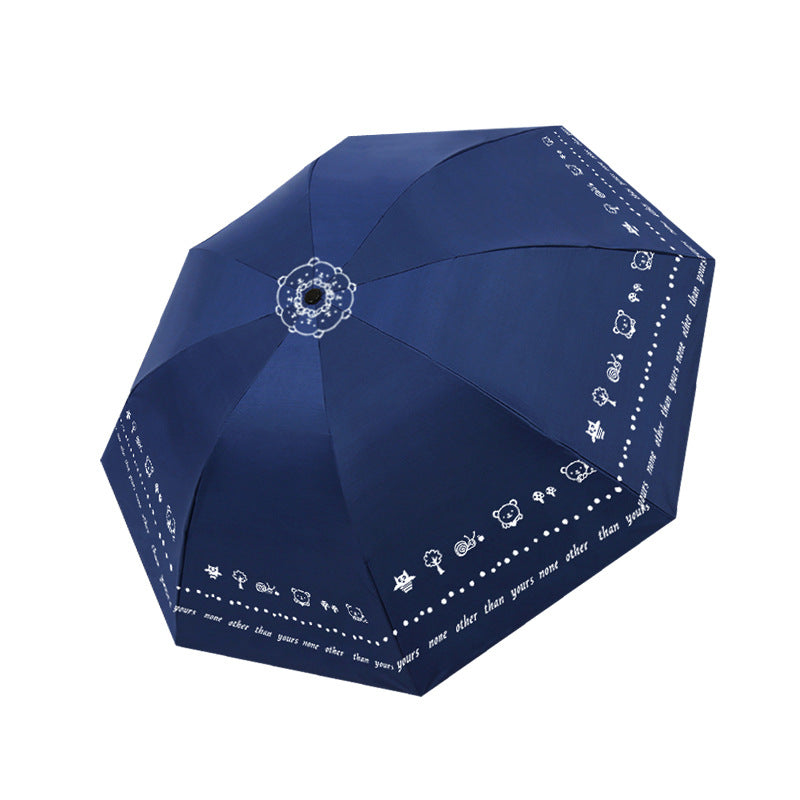 Ladies lightweight and portable umbrella Bowlift