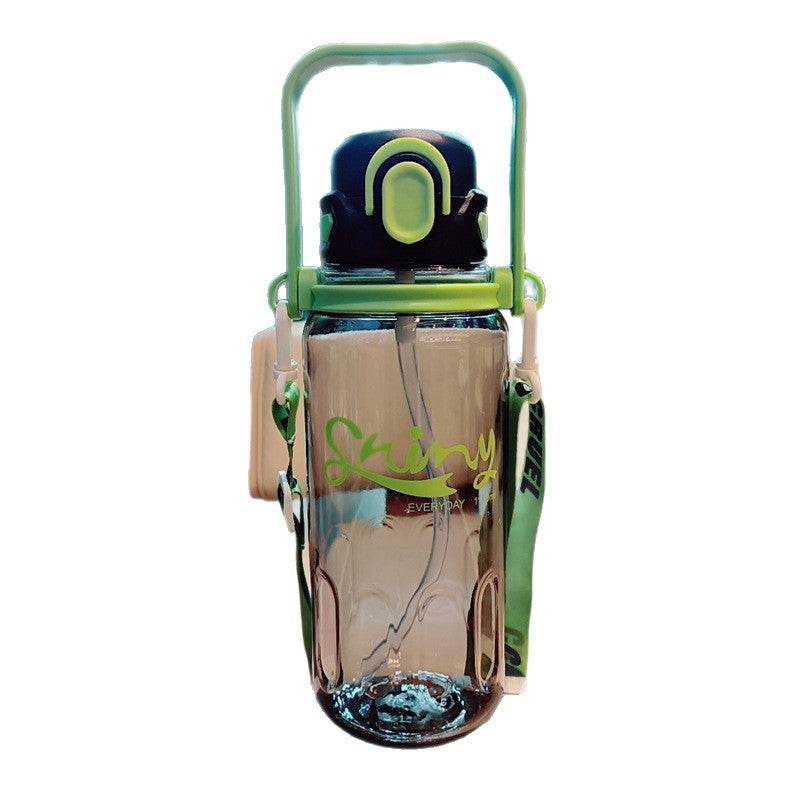 Ladies Ergonomic Water Bottle with Leak-Proof Lid Bowlift